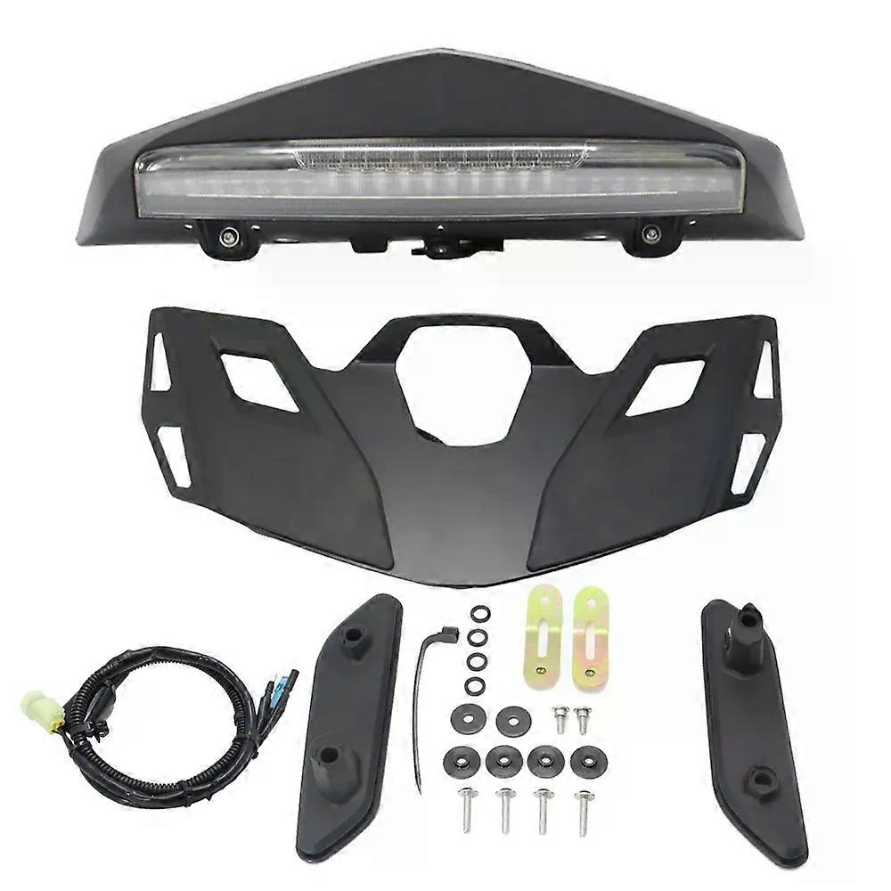 Green-L Motorcycle Trunk Luggage Rack With LED Brake Light For Honda Goldwing GL1800 2018-2020
