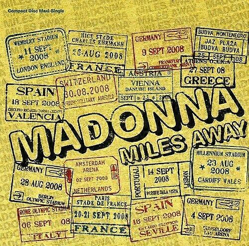 Madonna Miles Away CD