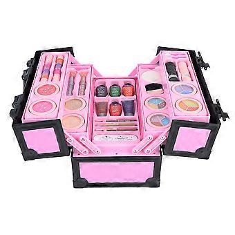 Girl Kid Multi-function Three-tier Makeup Set Box Toy Case