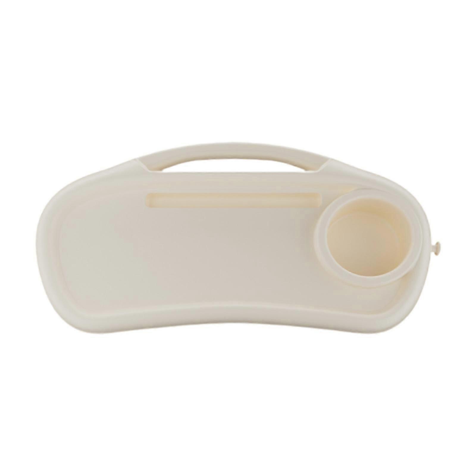 Universal Stroller Tray Snack Tray Removable Baby Stroller Tray Dinner Table white