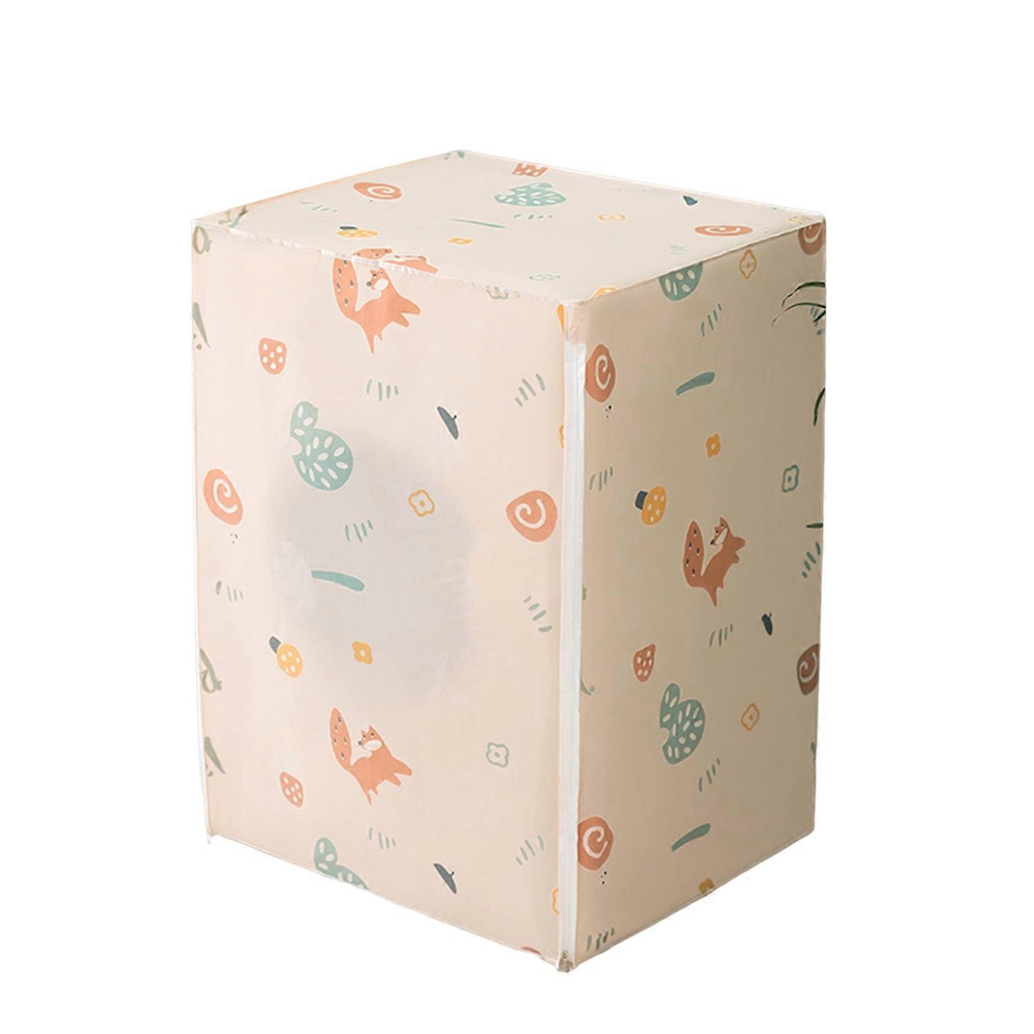 Washing Machine Cover Universal Front Back Full Cover Convenient Diverse Patterns Waterproof