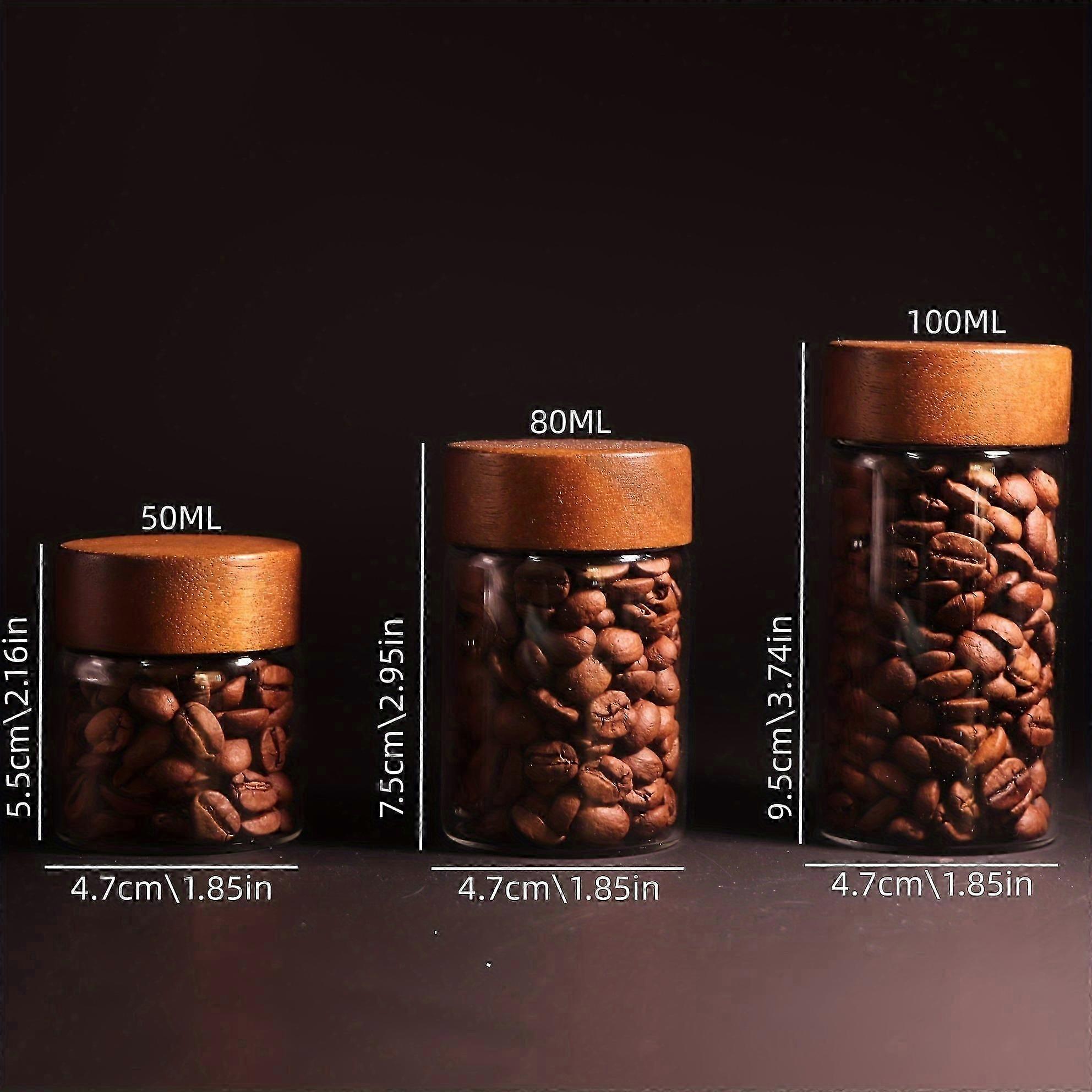 Glass Jars With Airtight Lids, Candy Jars With Lids, 18.6oz Food Storage Containers With Lids, Clear Biscuit Jars, For Tea, Coffee, Spice, Candy, Bisc