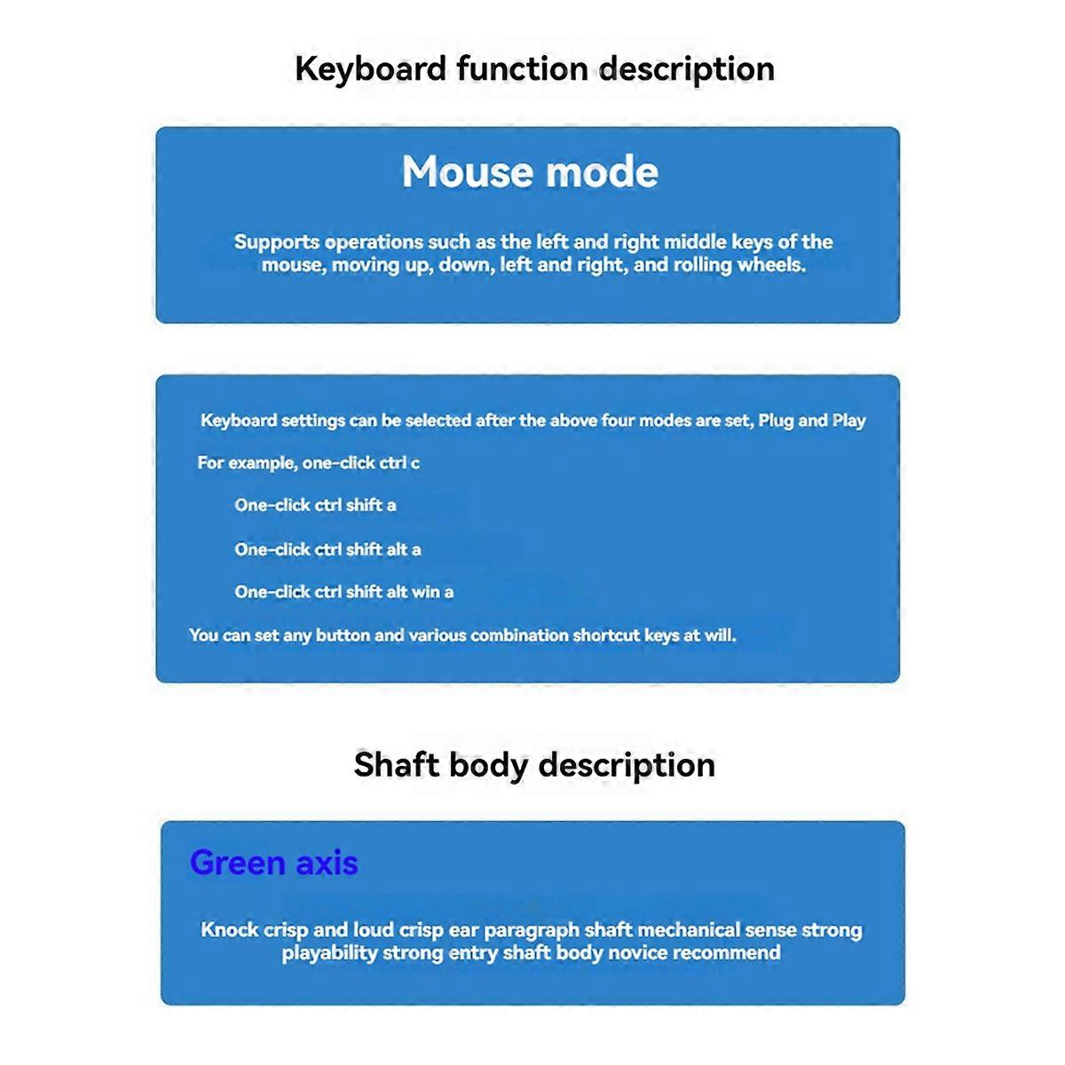 1-Key Shortcut Keyboard USB Custom Programmable Macro Keyboard Hot Key ...