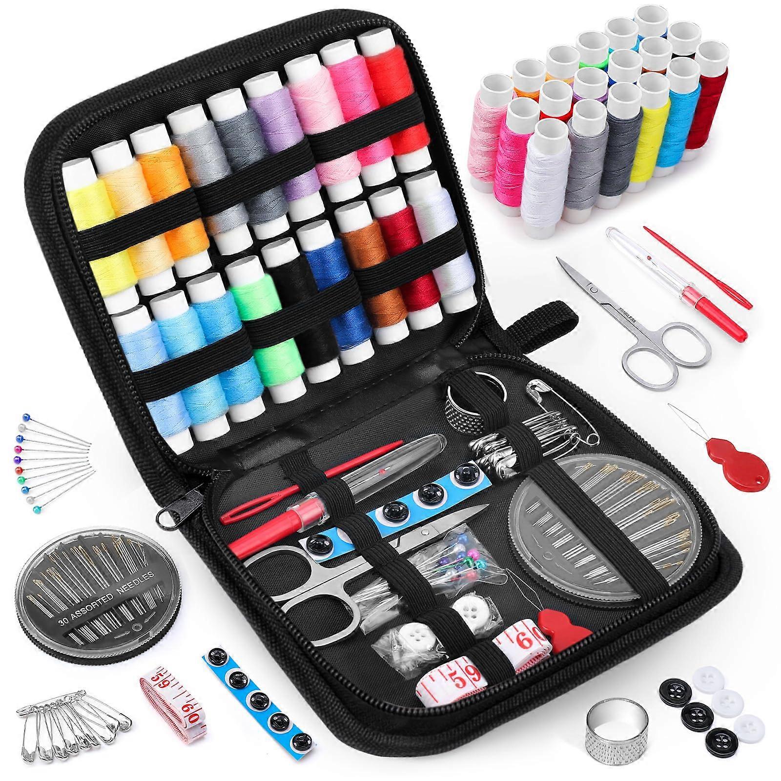 Sewing Kit for Travel and Dorm Room Use in Medium Size