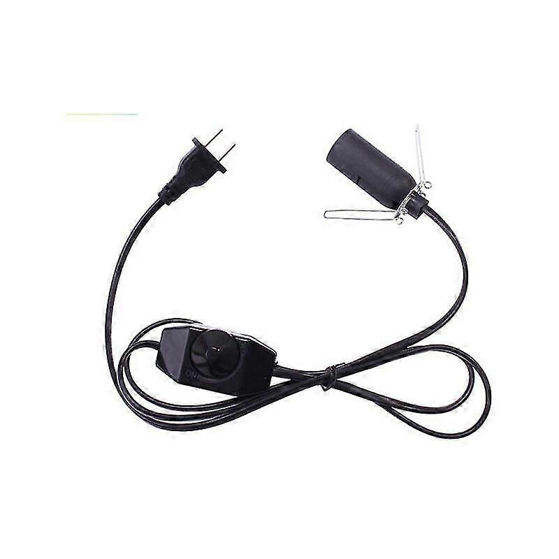 Cable With Switch compatible Salt Lampe14 Base - 1.5 M - Socket compatible Salt Lamp1 Pcs