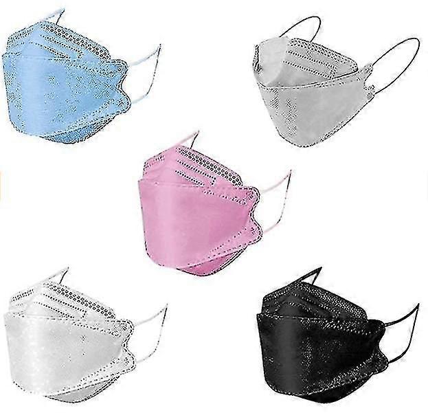 10/30/50/100pcs Face Mask Safety Mask For Adults And Older Children Light Weight Comfortable