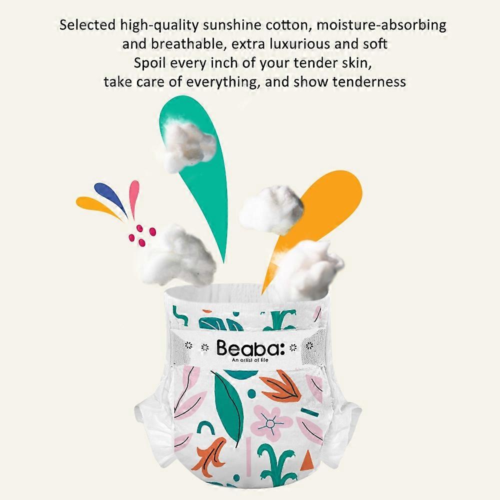 Beaba Baby Diapers 42 Count Size 4 (9-14kg/20-31lbs) Disposable Baby Diaper for Infants Newborn Boys