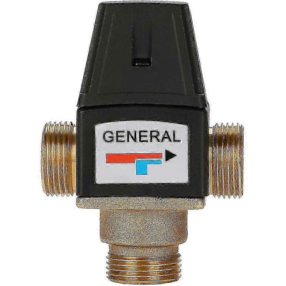 1-Inch 3-Way Mixing Thermostatic Valve with Multicolor Exit
