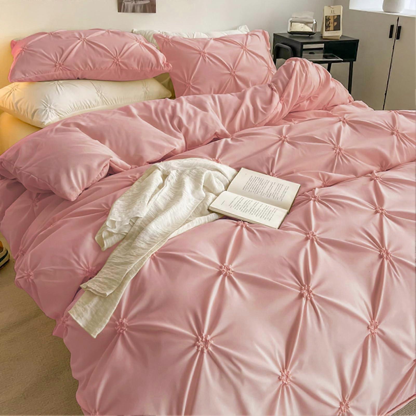 Soft Breathable Full Size Duvet Cover Set for Bedroom Bedding in Cotton, Hypoallergenic, Available in Multiple Colors