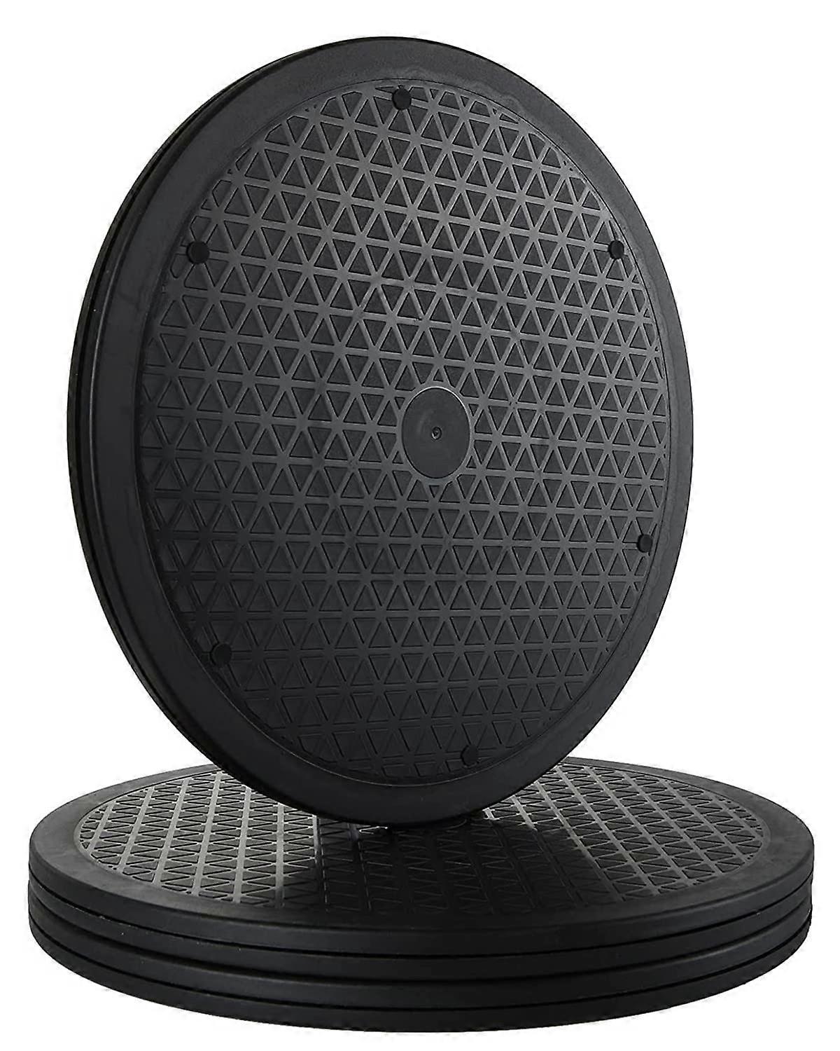3 Pack Lazy Susan for Potted Plants and Flat Panel Monitor 12 Inch