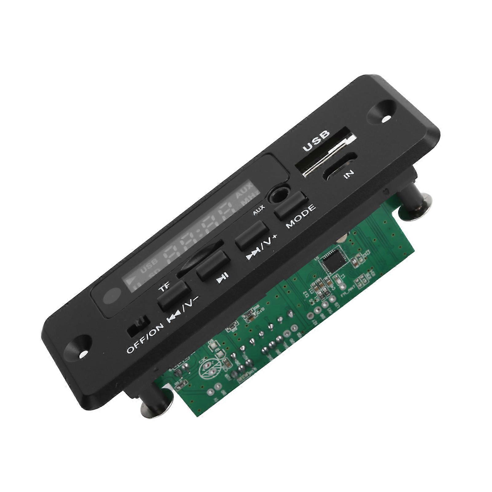 TF02CAV 12V5V decoder board universal WAV decoder module FM/MP3 amplifier decoder board