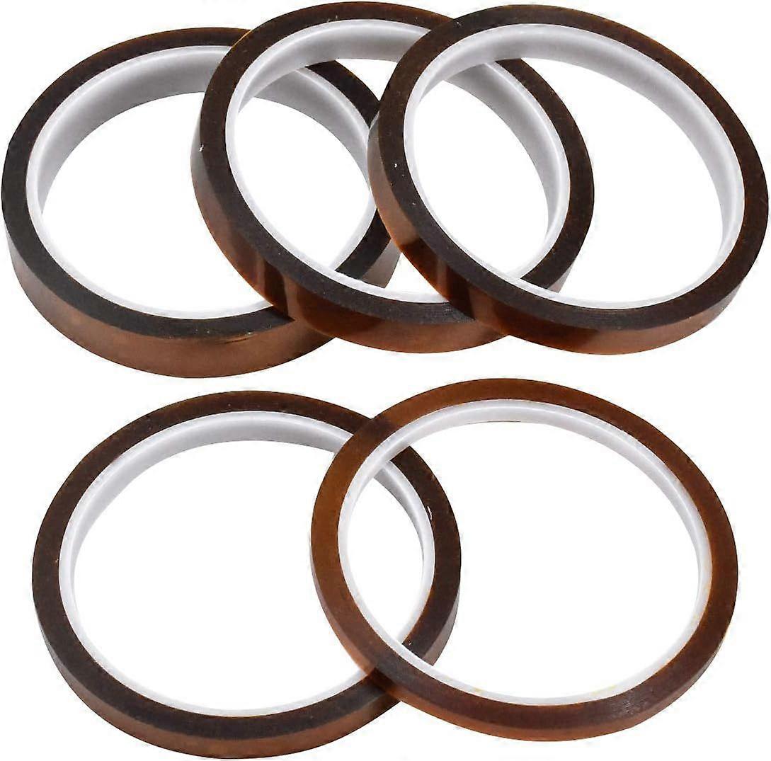 5 rolls of sublimation tape, high temperature tape, insulating tape for heat pressing, circuits, wires and solder