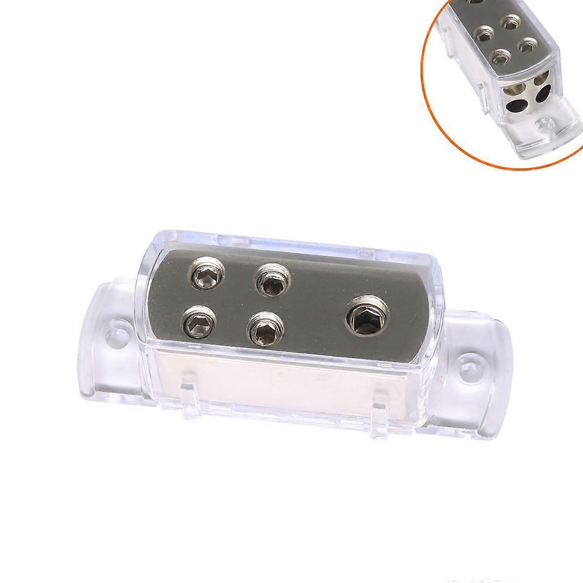Fuse Holder,0GA 4GA Car Audio WaterproofHome Car Audio Fuse Holders For Audio Power Cord Connection Fuse Box Holder