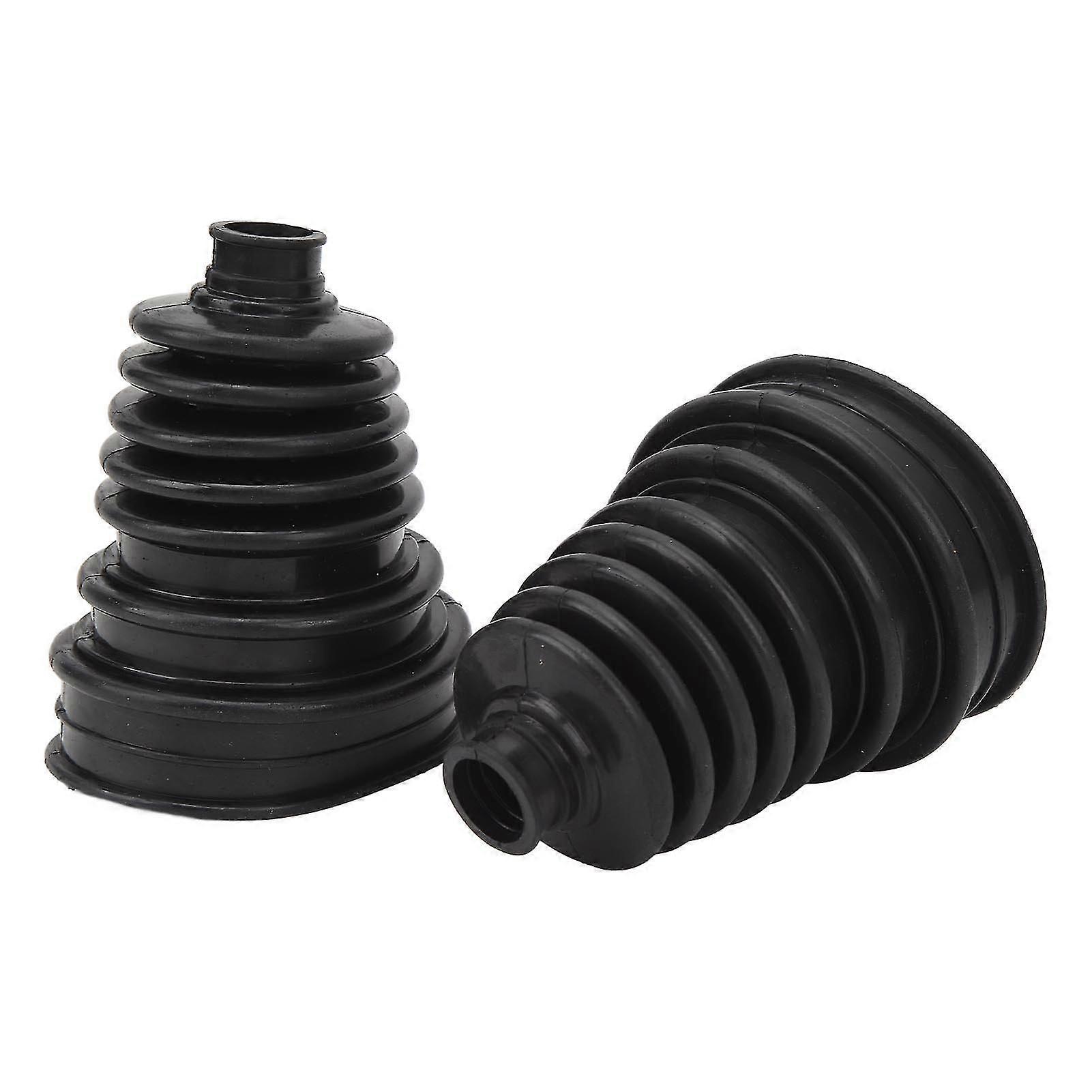 2pcs CV Boots Universal Constant Velocity Joint Boot Set Highly Flexible CV Boots for Cars
