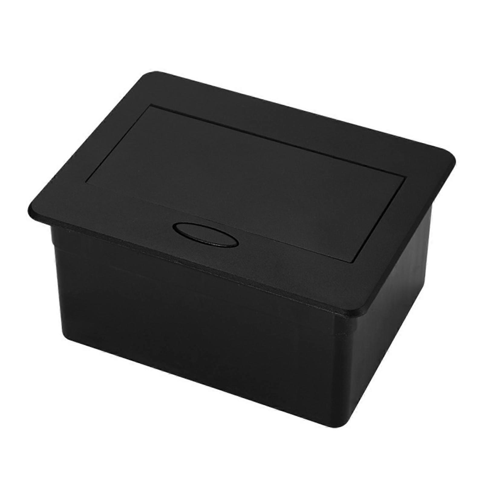 Recessed Electrical Adapters Desktop Plug Base for Side Table Office Durable