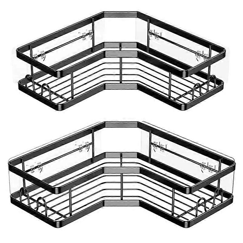 Wrought Iron Triangle Rack Bathroom Punching-Free Storage Rack