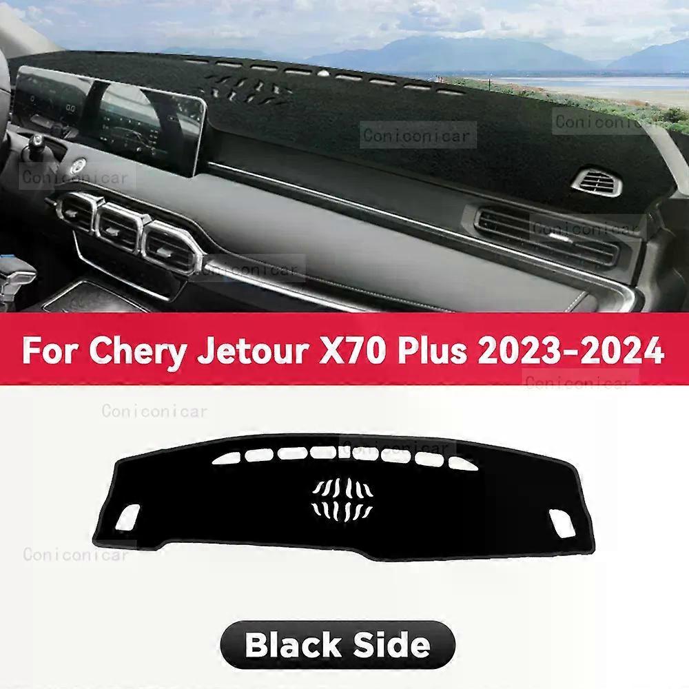 Dashboard Cover Mat Protective Pad For CHERY JETOUR X70 Plus 2023 2024 Car Accessories Dash Board Sunshade Carpet Dashmat
