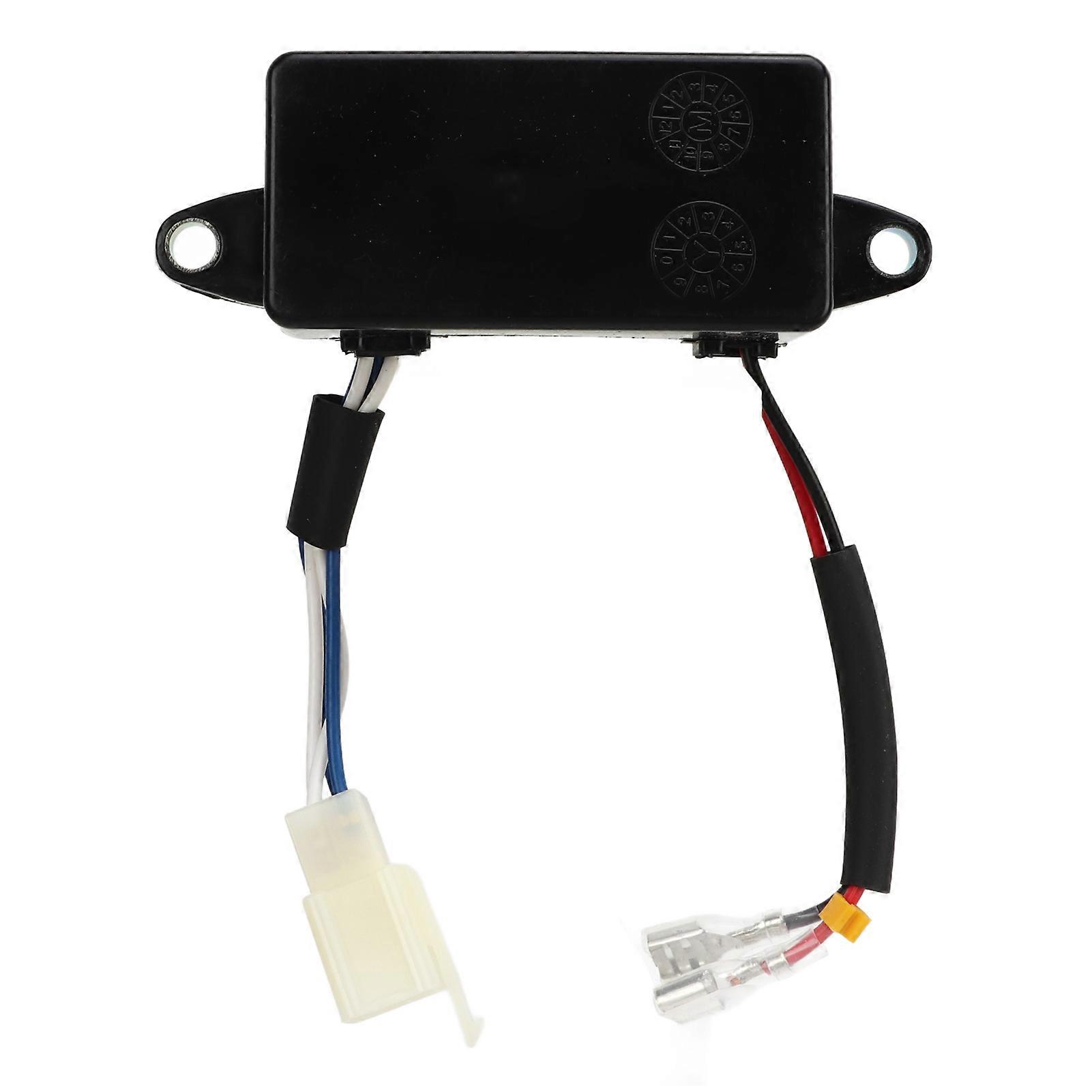 Automatic Voltage Regulator Rectifier Single Phase 6 Wire Genset Parts for 1‑3kw Gasoline Generator 250V 220UF