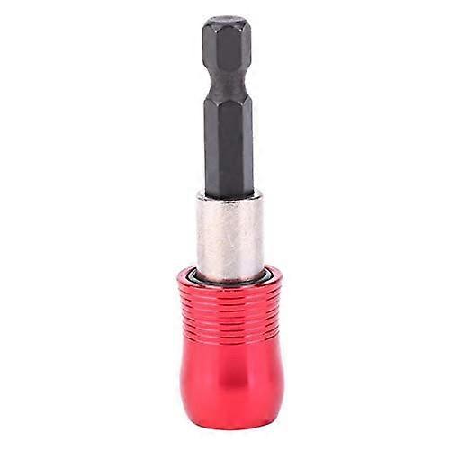 Drill Set Bit 60mm 1/4in Hex Shank Magnetic Screwdriver Bit Holder Extension Bar Adapter Collet Tool