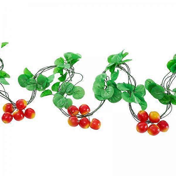 2x 3x Artificial Fruit Vines Greenery Leaves Home Ornament Kitchen Artificial