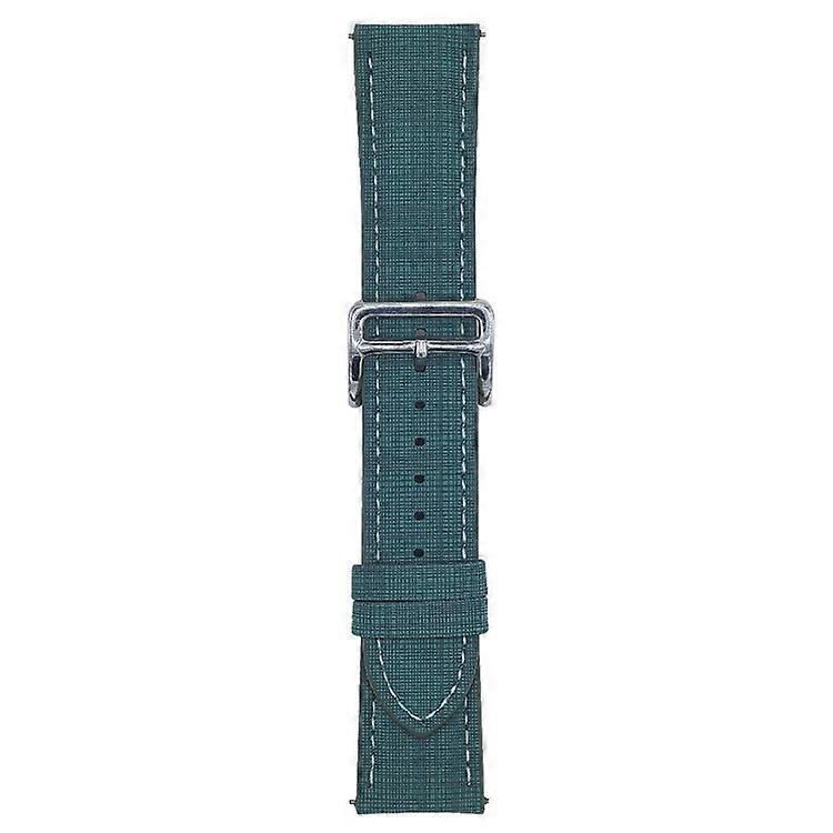 Compatible For Samsung Galaxy Watch7 44mm / 40mm Watch Band 20mm Braided Checkered Pattern Leather Wrist Strap