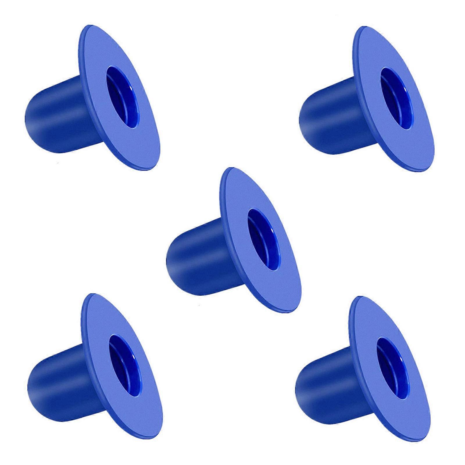 5Pcs Swimming Pool Plugs for Ground Swimming Pools Replacement Wall Plugs Strainer Hole Plug Filter Pumps Water Stopper  Blue
