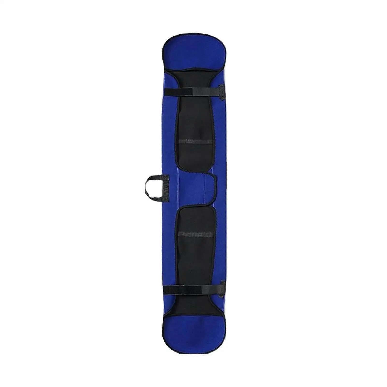 Skiausrstung SnowboardTasche, soft snowboard cover for skiing (Dark Blue 136cmx26cm)