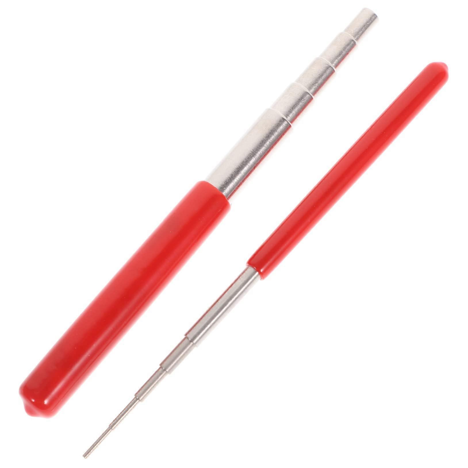 2 Pieces Partly Mandrel Coil Set for Jewelry Making with NonSlip Grip