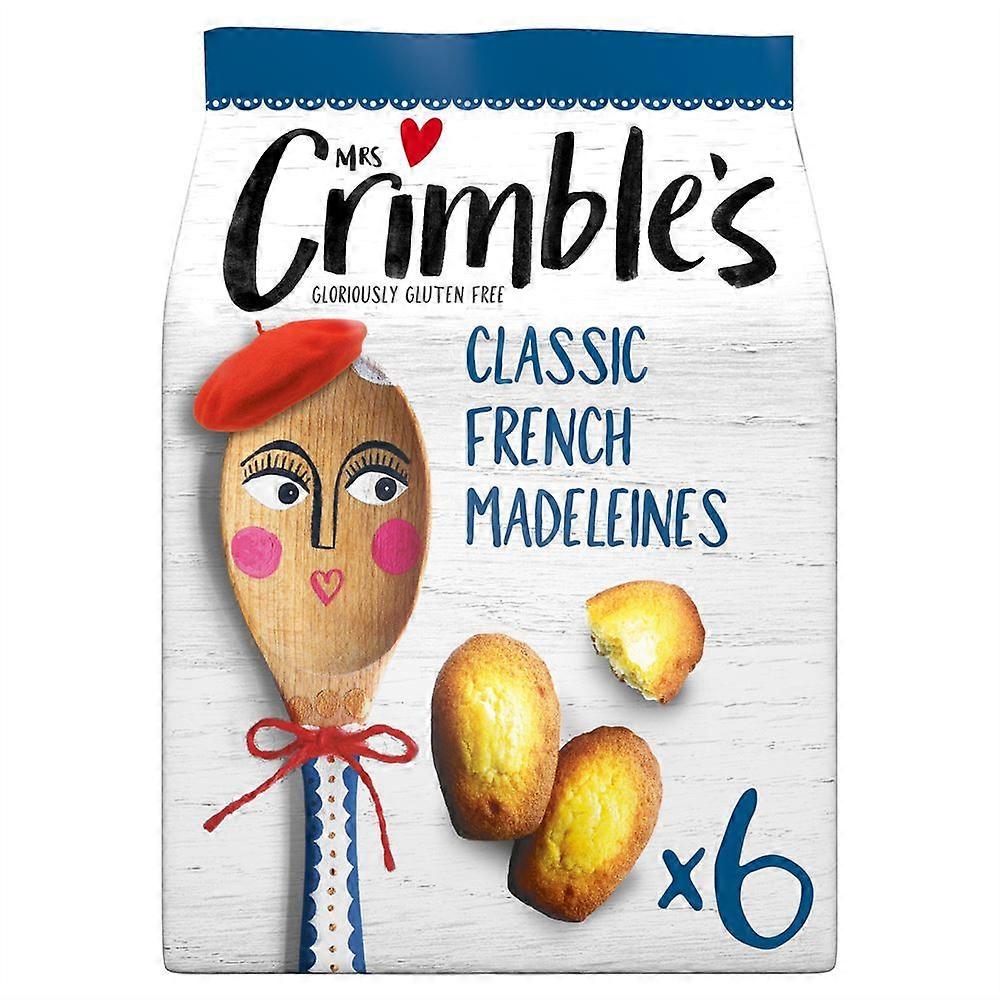 Mrs Crimbles Gluten Free Classic Madeleines 6 pack 170g