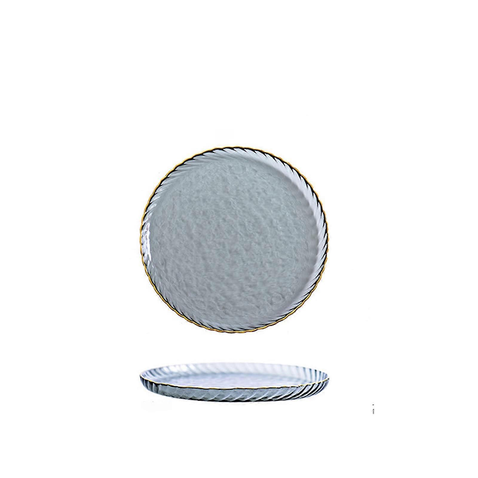 Plate Glass Dinner Plates Dishwasher Safe, Luxury Steak Salad Plates