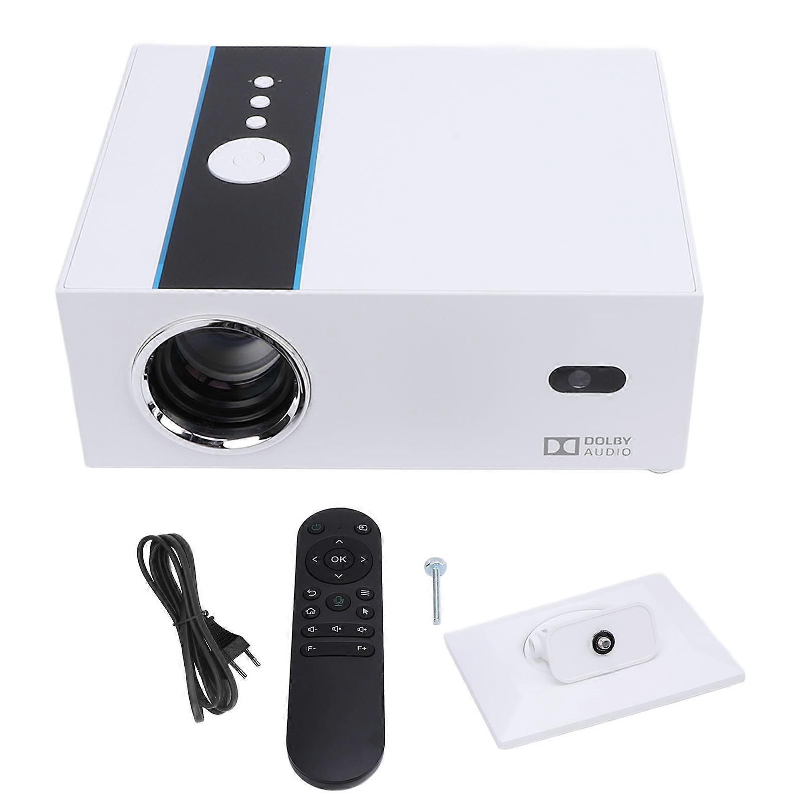 4K Support Projector 1080P Bluetooth 5.2 Dual Wireless for Android iOS T950S EU Plug