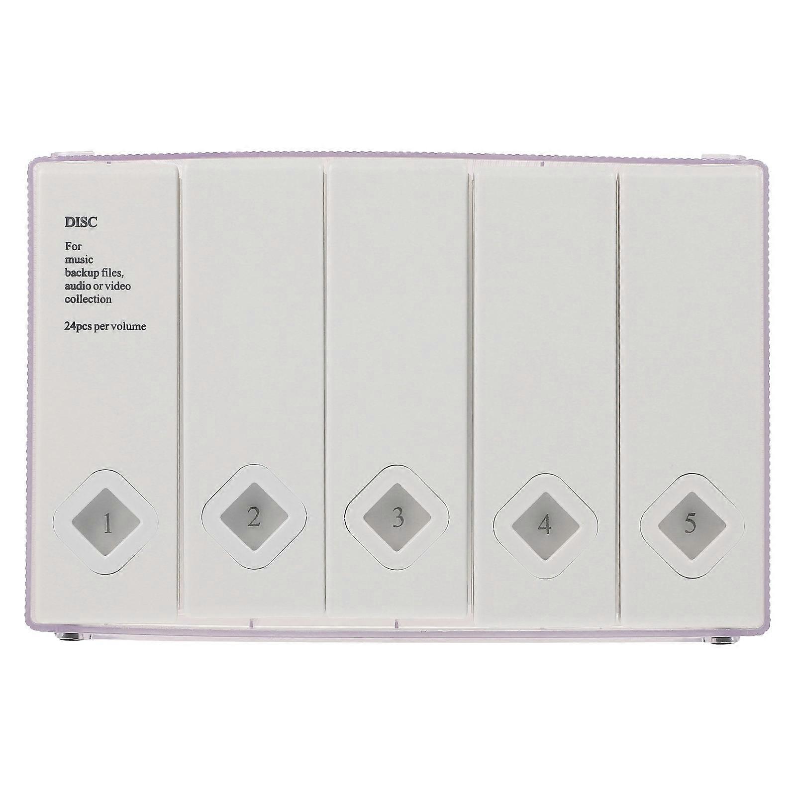 يبدو أنك تشير إلى ** حقيبة تخزين قرص مضغوط كبيرة أو منظم أقراص ** ، مصممة ل ** تخزين آمن طويل الأجل ** من أقراص DVD أو أشعة أو غيرها