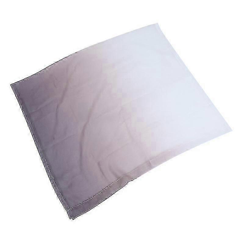 214X101cm Light Brown Window Screens 1pc Gradient Effect Window Gauze Curtain Translucent Drape For