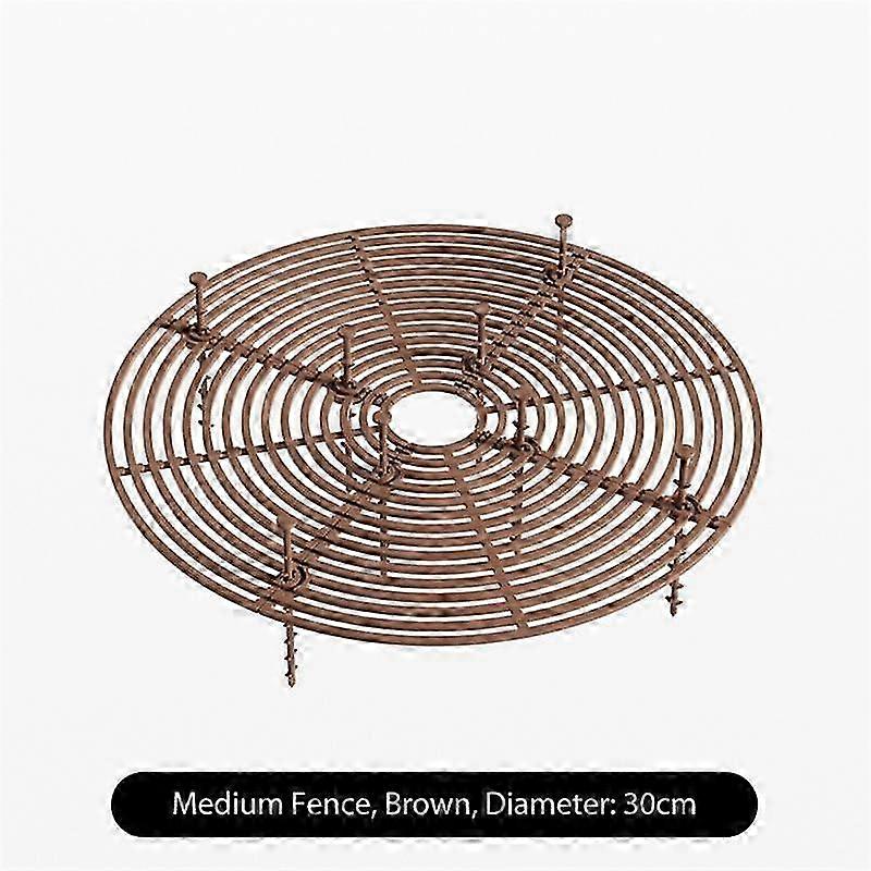 マルチユース植木鉢カバーホームプランツ用スクエア/ラウンドソイルガード52cmブラック