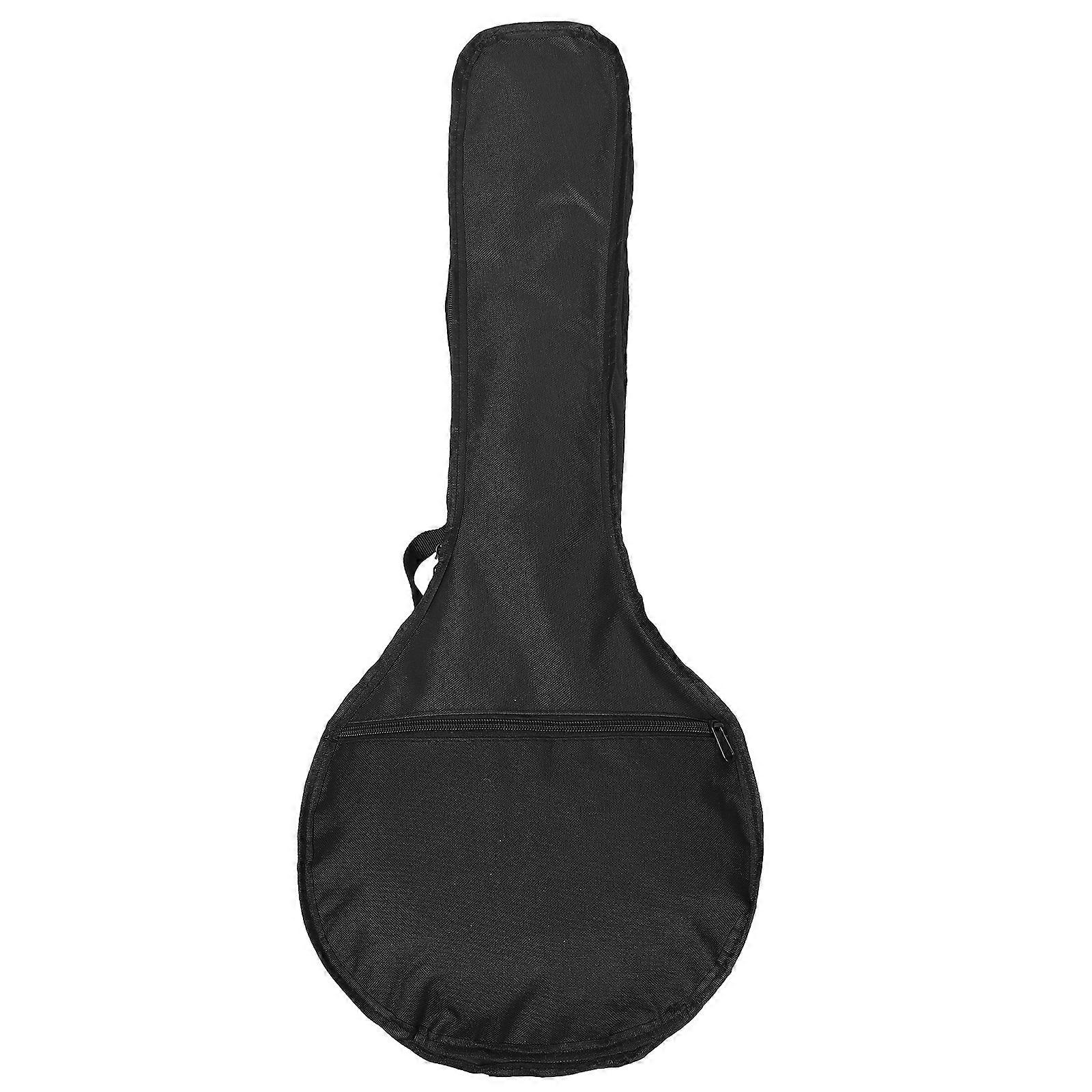 Thickened Padded Mandolin Carry Bag, Shockproof Lightweight Backpack with Adjustable Shoulder Straps, Compact Versatile Design for Outdoor Use