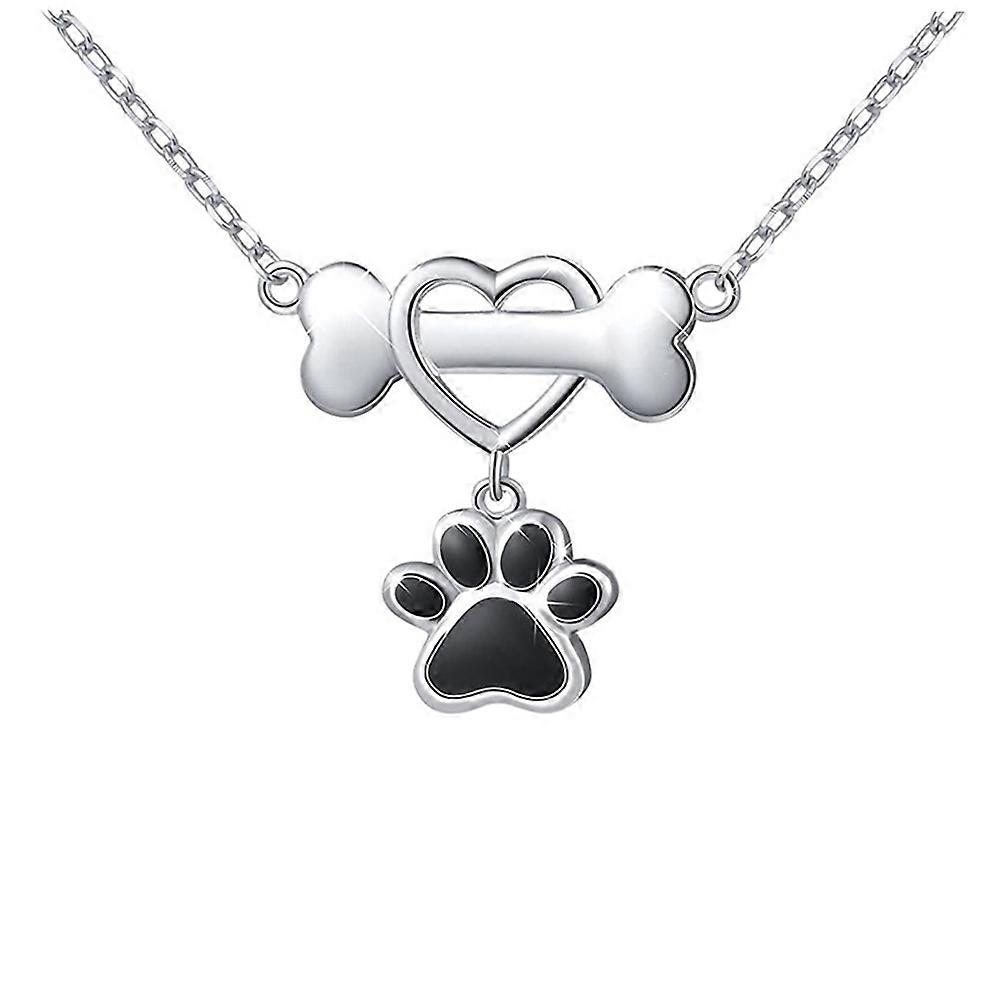 Paw Heart Necklace, Unique Claw Pendant for Women's Wardrobe