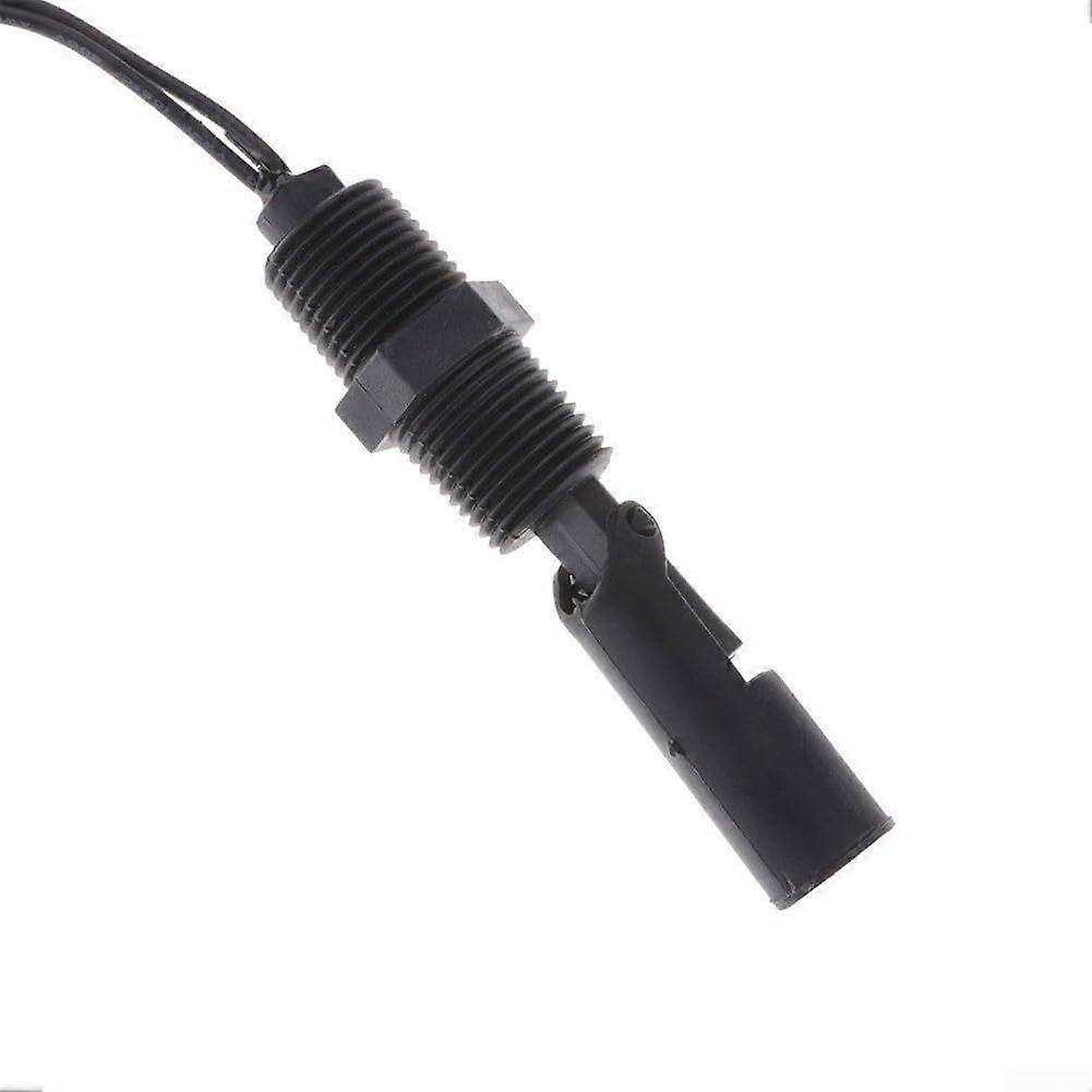 Float switch for liquid level monitoring, PP material, sidemounted sensor for pool and tank use (A).