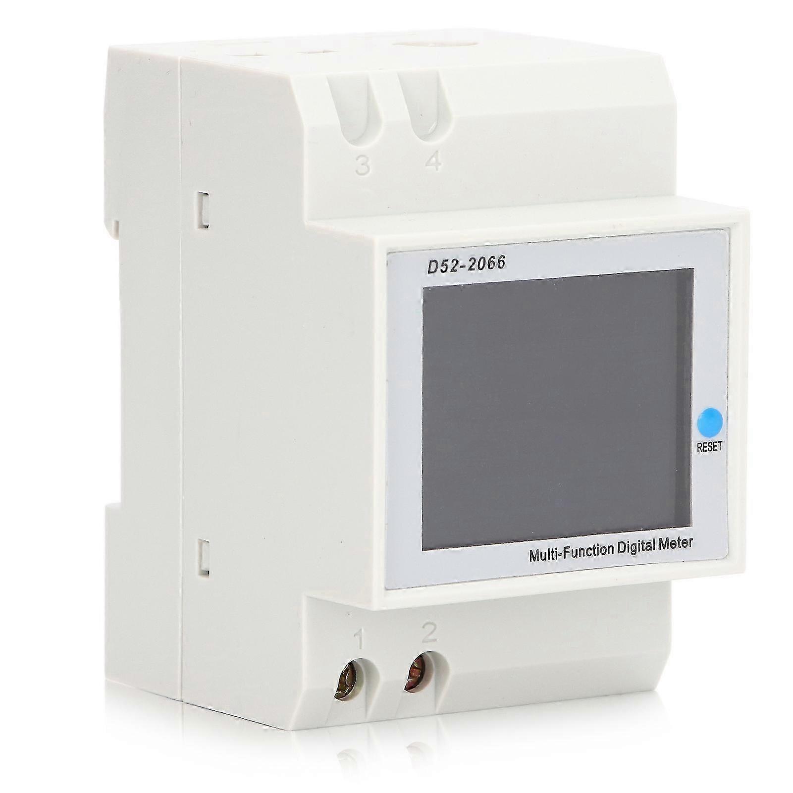 Einphasiger Smart Power Meter mit eingebautem CT AC250-450V