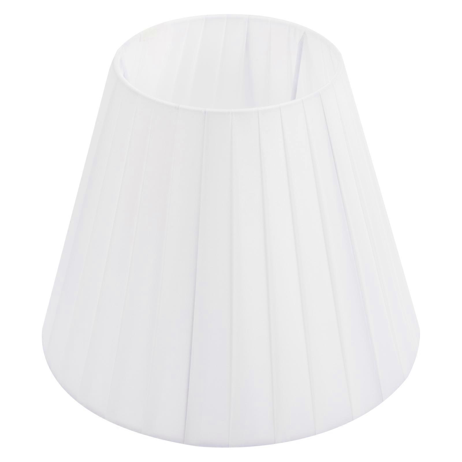 Pleated Lamp Shade For Bedroom Warm Atmosphere 24X24CM Cloth Material Protective 1Pack