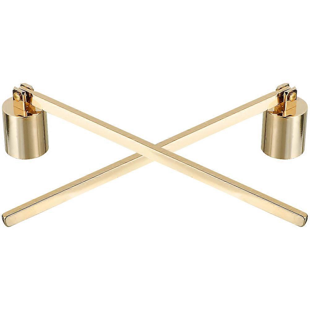 Candles Snuffer Long Handle Stainless Steel Homeowners Use for Preventing Burns Vintage Decor 2Pcs