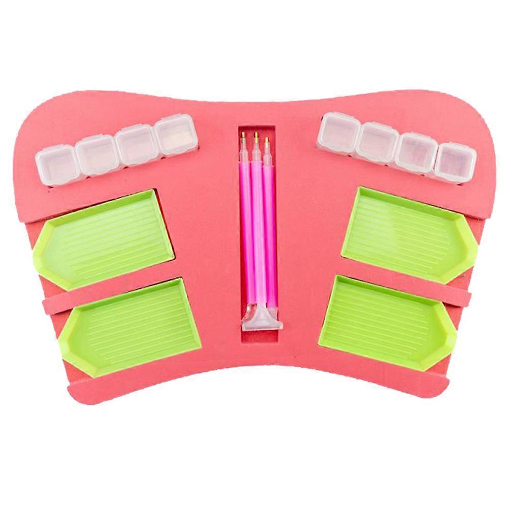 Tray Organizer Compartment Storage Box For Organizing Diamonds 10Pcs