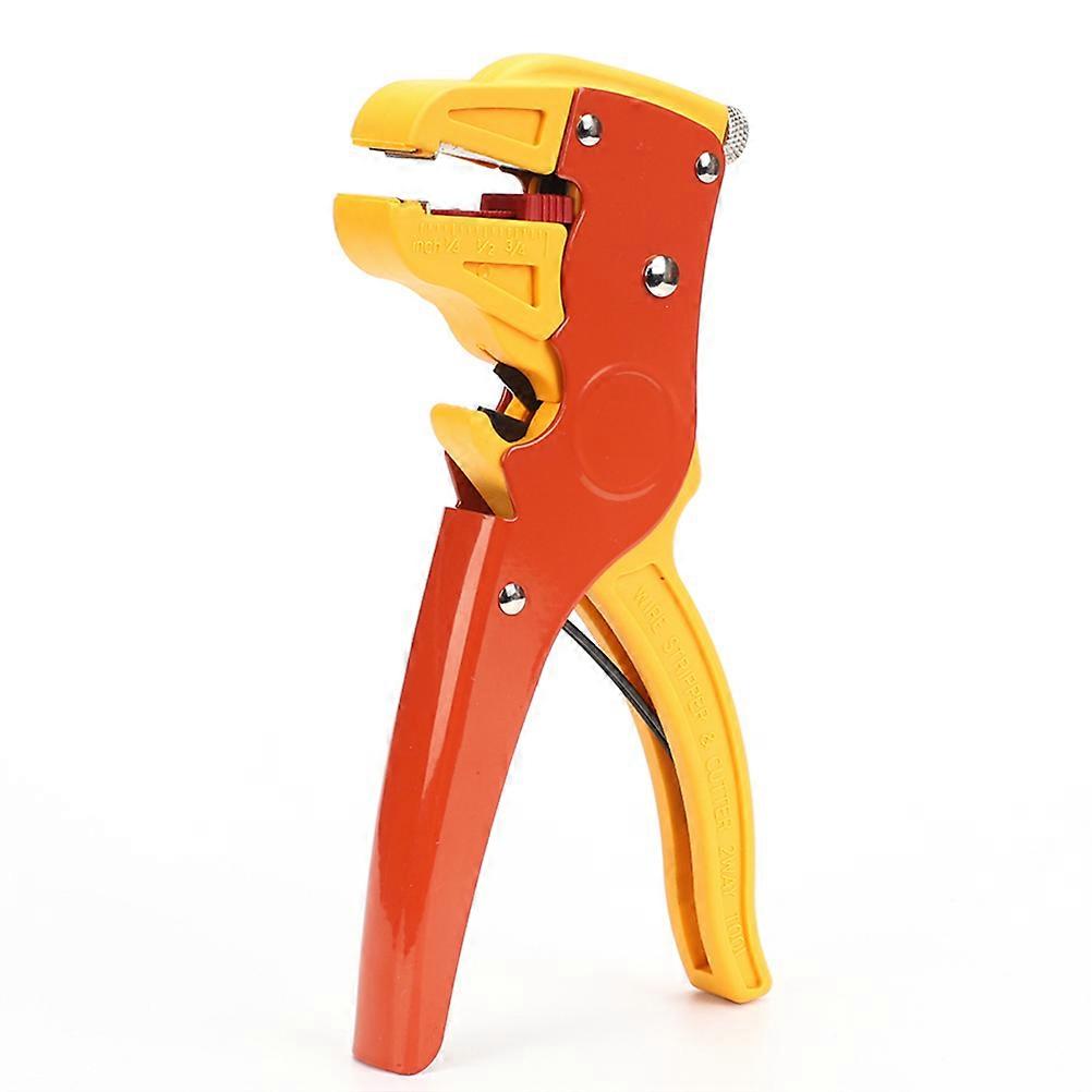 Portable Wire Stripping Tool Multifunctional For Electricians Mechanics Orange 1Set