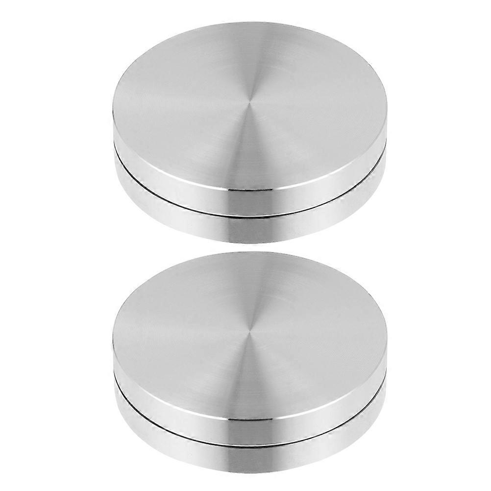 Aluminum Alloy Cake Turntable Base with Smooth Rotating Bearing for Decorating and Display, for Baking and Presenting