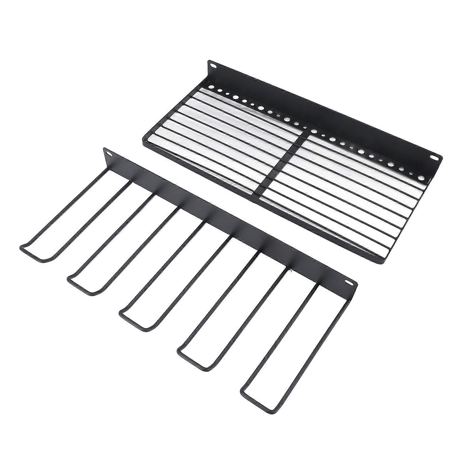 Wall Mount Iron Power Tool Organizer Rack for Drill & Screwdriver
