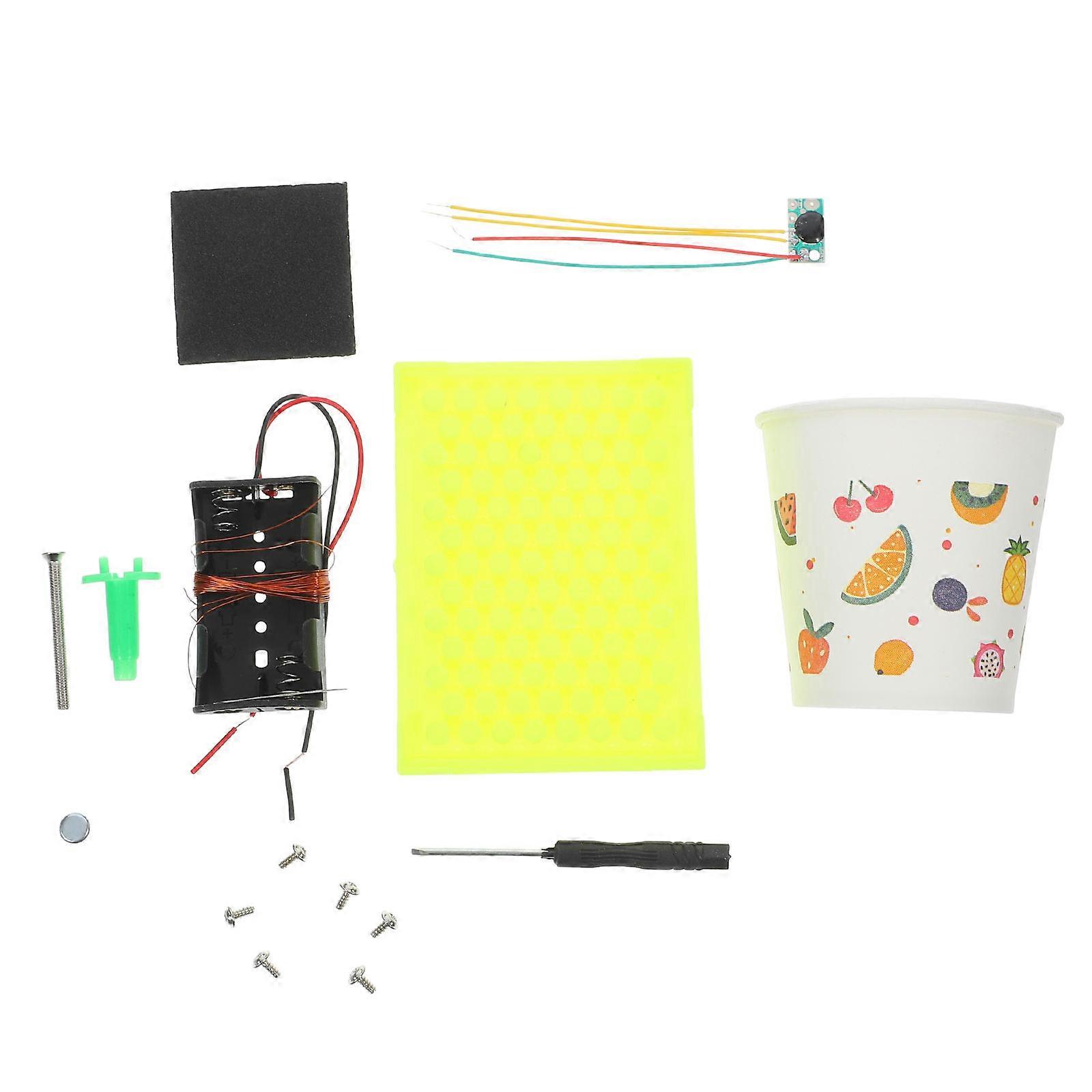 Diy Speaker Kit Children Science Education Project Speaker Making Material Set Plastic Science Experiments For Kids 1 Set