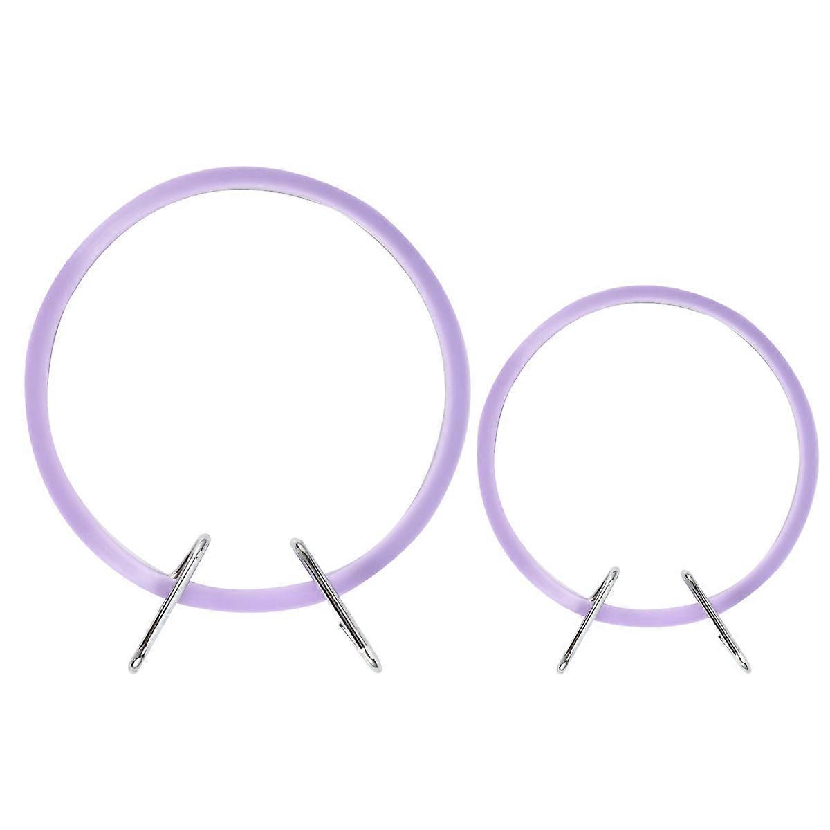 Embroidery Mini Frame Craft Projects Preserve Crafts .25 Inch 2Pcs