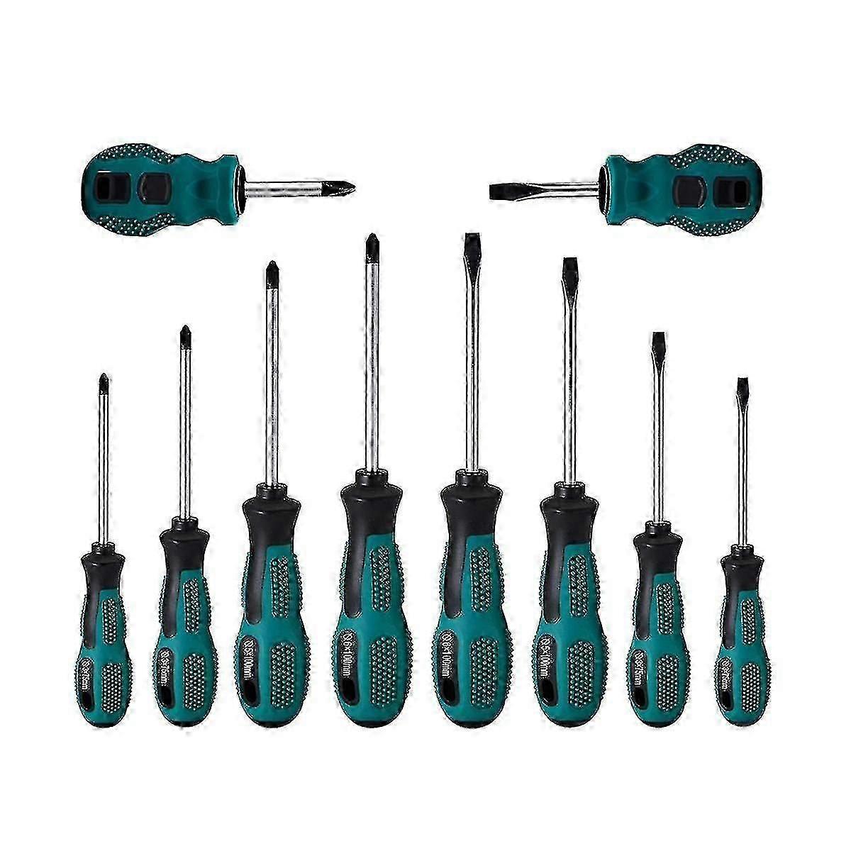 10-piece Screwdriver Set Hardware Tools Combination Set Electrical Maintenance Tools