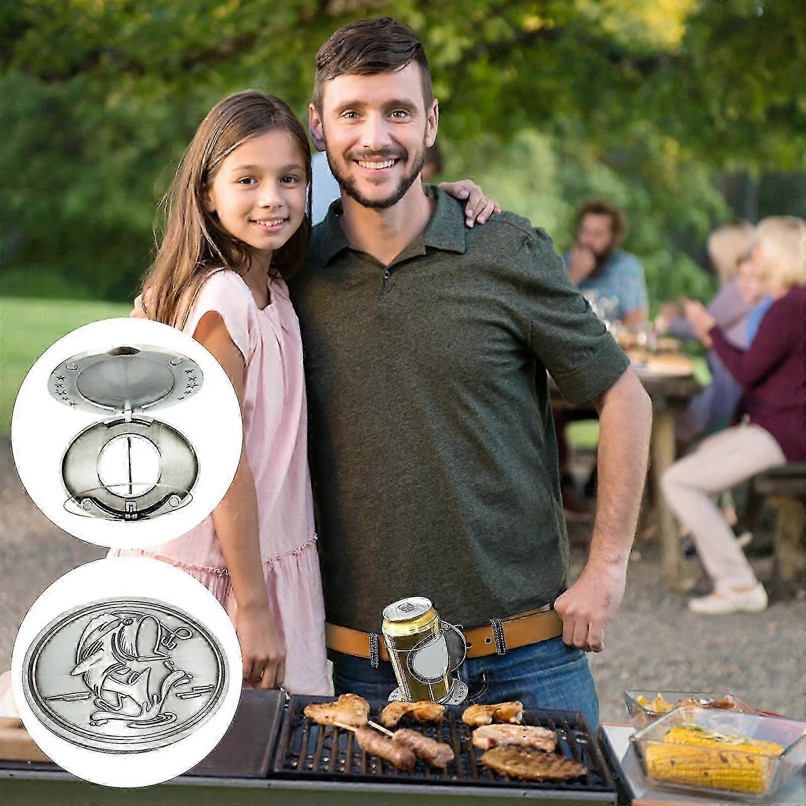 Praktiskt bältesspänne för flaskhållare för matlagningstillfällen