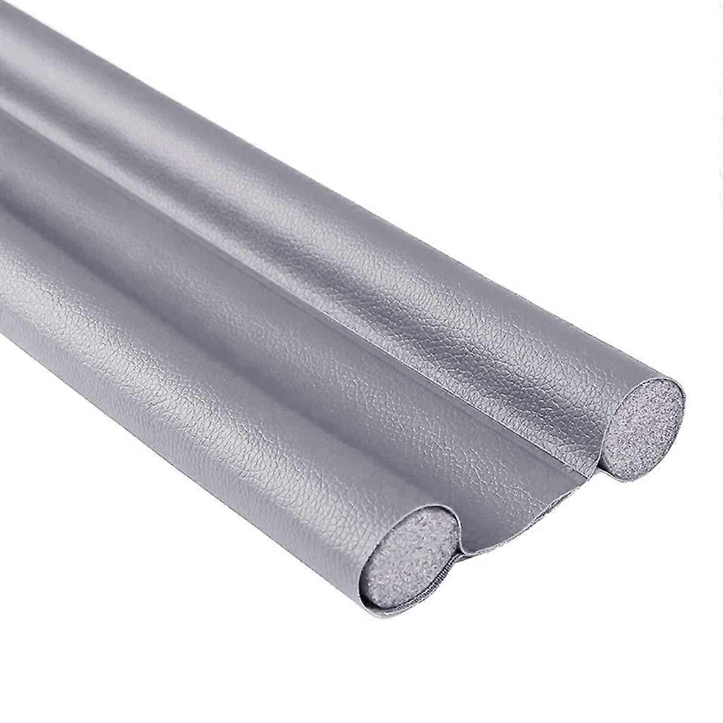 Door Bottom Sealing Strip NoiseBlocking Door Sweep Grey Universal Fit Weather Stripping