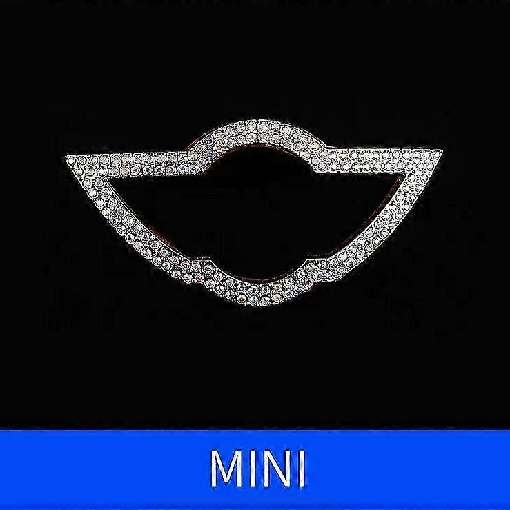 Car Steering Wheel Emblem Badge Sticker for Compatible Mini Models Interior Accessories
